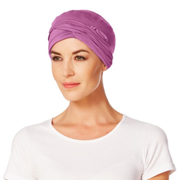 Christine Headwear Accessories - Gaia Turban- Christine Headwear- Fuchsia